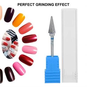 img 4 attached to Manicure Tungsten Electric Pedicure Grinding