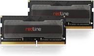 ✨ 16гб mushkin redline ноутбук ddr4 игровой ноутбук ram набор 2x8гб 2666мгц cl-16 260-контактный 1.2в sodimm двухканальная низкое напряжение (mra4s266ghhf8gx2) логотип