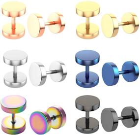 img 4 attached to Dazzle with TOPBRIGHT Earrings Illusion Assortment: 💎 The Ultimate Women's Jewelry and Body Jewelry Collection