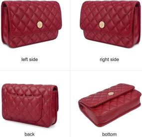 img 1 attached to 👜 Classic Shoulder Women's Handbags & Wallets: Fashionable Crossbody Ustyle Collection