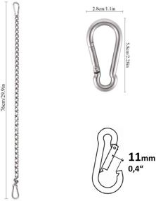 img 1 attached to MIZOMOR Stainless Extender Punching Carabiners