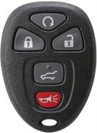 🔑 улучшенный бесключевой пульт keyless2go с 5 кнопками для замены пульта дистанционного запуска для cadillac chevrolet buick gmc & saturn логотип