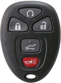 img 4 attached to 🔑 Улучшенный бесключевой пульт Keyless2Go с 5 кнопками для замены пульта дистанционного запуска для Cadillac Chevrolet Buick GMC & Saturn