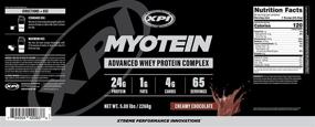 img 1 attached to 🍫 XPI Myotein (Шоколад, 5LB) - Ультимативный протеиновый порошок/коктейль на основе сывороточного протеина - Премиум смесь гидролизата, изолята, концентрата и мицеллярного казеина