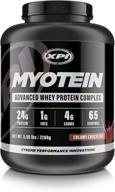 🍫 xpi myotein (шоколад, 5lb) - ультимативный протеиновый порошок/коктейль на основе сывороточного протеина - премиум смесь гидролизата, изолята, концентрата и мицеллярного казеина логотип