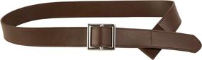 img 3 attached to 👞 Genuine Leather Men's Accessories: Adult Myself Belt