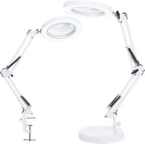 img 4 attached to Magnifier Addie Daylight Magnifying Adjustable