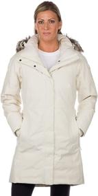 img 4 attached to North Face Womens Parka Medium Women's Clothing