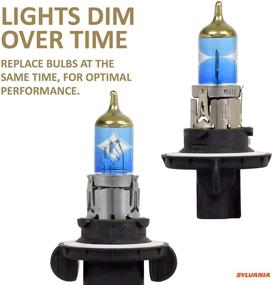 img 3 attached to SYLVANIA - H13 (9008) SilverStar zXe GOLD High Performance Halogen Headlight Bulb - Bright White Light Output, Top HID Alternative, Advanced Xenon Charged Technology (Includes 2 Bulbs)