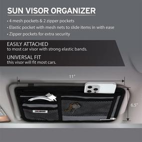 img 2 attached to Car And Driver Car Visor Organizer