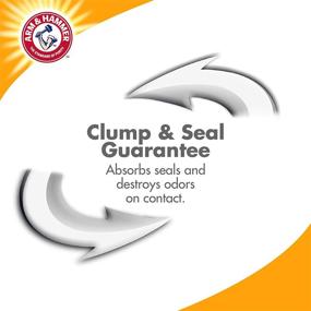img 2 attached to 🐱 27.5lb ARM & HAMMER Clump & Seal Platinum Multi-Cat Clumping Cat Litter