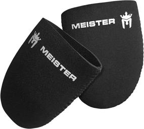 img 2 attached to 🧦 Meister 2.5mm Thermal Neoprene Toe Warmer Booties for All-Season Activities - Cycling, Running, Hiking & Ice Baths (Pair)