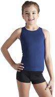 stylish and comfortable liakada girls basic tank top for active girls logo