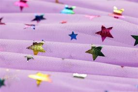 img 1 attached to 👗 DaniChins Layered Sparkle Little Purple Girls' Clothing: Perfect Dresses for Sparkling Princesses