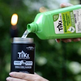 img 2 attached to 🦟 Experience Mosquito-Free Evenings with TIKI Brand Clean Burn BiteFighter Torch Oil – 32 Ounce