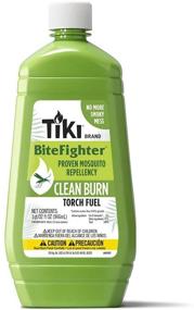 img 4 attached to 🦟 Experience Mosquito-Free Evenings with TIKI Brand Clean Burn BiteFighter Torch Oil – 32 Ounce