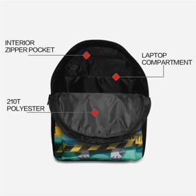 img 1 attached to Ultra-Lightweight Canvas Backpack: Comfortable Shoulder Laptop Backpacks