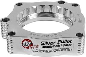 img 2 attached to 🚀 aFe Power Dodge RAM Throttle Body Spacer Silver Bullet 46-32002