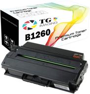 🖨️ high-yield 1-pack tg imaging black toner cartridge 1260 (331-7328) for dell b1260 b1260dn printer logo