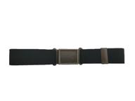 👦 black elastic belt for boys big kids - dapper snappers, made in usa logo