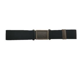 img 2 attached to 👦 Black Elastic Belt for Boys Big Kids - Dapper Snappers, Made in USA