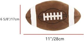 img 3 attached to XIZHI Football Stuffed Pillows Decoration