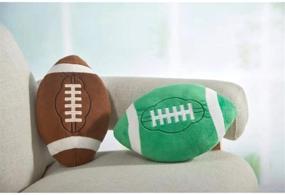 img 1 attached to XIZHI Football Stuffed Pillows Decoration