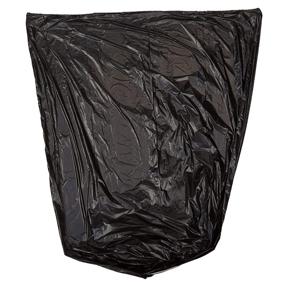 img 2 attached to AmazonCommercial 16 Gallon Trash Bags - 24x32 inches - 1 MIL Black Commercial Garbage Bags - Pack of 150