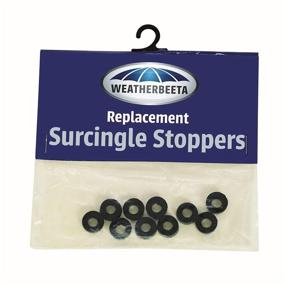 img 1 attached to 🔒 Enhance Tack Safety with Weatherbeeta Rubber Surcingle Stoppers 10-Piece Set