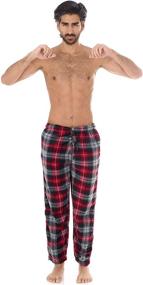 img 3 attached to 👖 Polar Fleece Pajama Pockets X Large Men's Clothing: Ultimate Comfort in Sleep & Lounge
