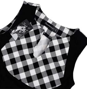 img 1 attached to Fantaist Womens Patchwork Business FT601 Black Women's Clothing