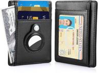 secure and stylish kgx apple airtag wallet holder for enhanced tracking logo