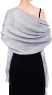 stunning chiffon bridal evening accessories for women: willbond womens scarves & wraps logo