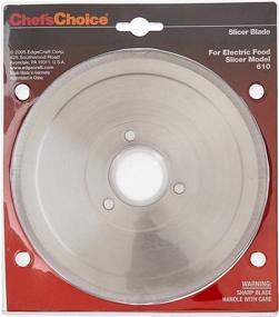 img 2 attached to Chef'sChoice S610012 Non-Serrated Blade: 7-inch Silver Blade for Models 607, 609, 610, 615 Food Slicer - Multi-Purpose Efficiency