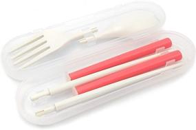 img 3 attached to Separable Cutlery Set Red Japan