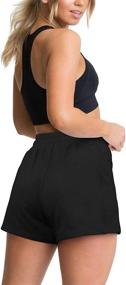 img 2 attached to Strike a Perfect Balance of Comfort and Style with WEESO Women's Casual Running Shorts - Featuring Convenient Side Pockets!