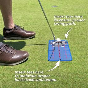 img 2 attached to 🏌️ Enhance Your Putting Performance with the GoSports Golf Putting Alignment Mirror – Standard and XL Training Aids for Improved Accuracy