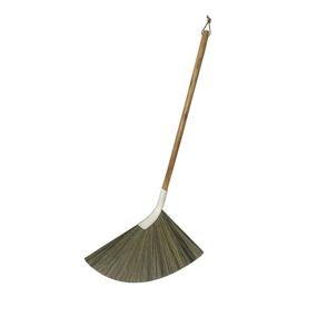 img 3 attached to 🧹 SweepyLight - Long Handled Indoor Grass Broom for House, Garage, Office, Lobby Room, and Kitchen