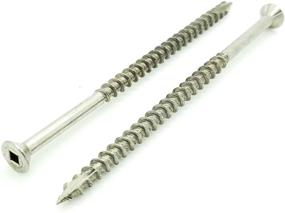 img 1 attached to 🔩 Superior Durability and Strength: SNUG Fasteners SNG219 Stainless Screws for Any Project