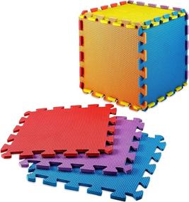 img 1 attached to MEDca 9 Tile Exercise Playmat Assorted