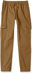 img 2 attached to 👖 Comfortable and Stylish: U.S. Polo Assn. Boys' Twill Jogger Pant for a Trendy Look