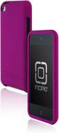 чехол incipio ipod touch 4-го поколения edge hard shell slider: ярко-фиолетовая матовая защита логотип