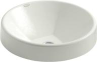 🚿 enhance your bathroom with the kohler k-2388-ny inscribe 16-1/2" cast iron wading pool bathroom sink in dune logo