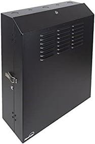 img 4 attached to 📦 NavePoint 5U Low Profile Vertical Wall Mount Enclosure with 20 Inch Switch Depth, Patch Panel Cabinet in Black