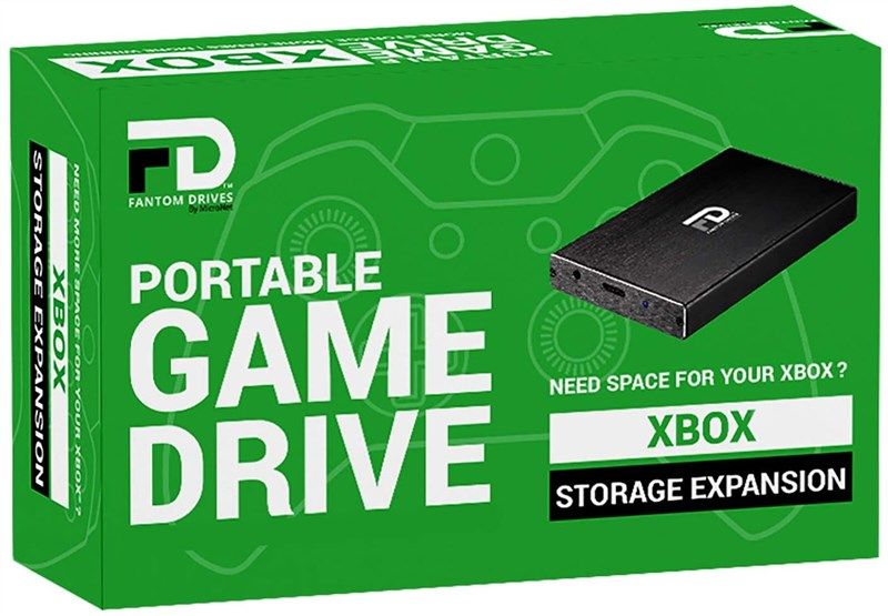 fantom drives xbox external drive 로고
