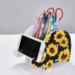 sunflower organizer accessories multifunctional stationery logo