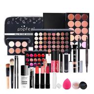 💄 makeup kit for women beginners - comprehensive all-in-one cosmetic gift set incl. eyeshadow palette, lipstick, blush, foundation, concealer, face powder, lipgloss (kit003) logo