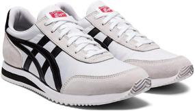 img 3 attached to 👟 Onitsuka Tiger York Black White Men's Fashion Sneakers: Modern Style and Trendy Appeal