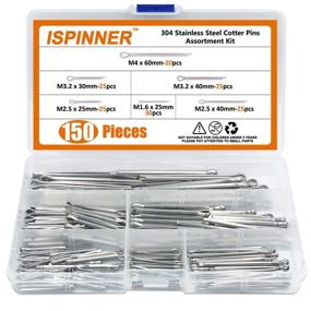 img 4 attached to ISPINNER Stainless Fastener Fitting Assortment: Versatile and Durable Solutions for All Your Fastening Needs