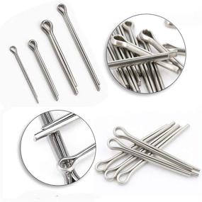 img 1 attached to ISPINNER Stainless Fastener Fitting Assortment: Versatile and Durable Solutions for All Your Fastening Needs